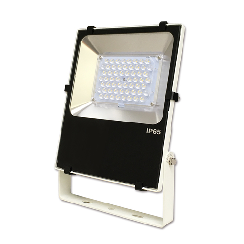 LED投光器 NLFL50A-AC-W06 ケーブル1.5m付 本体色:白