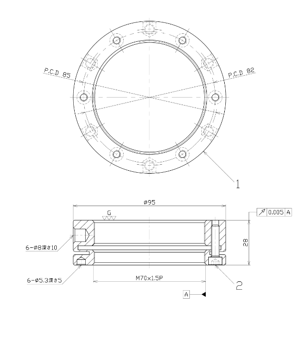 MKR70×1.5P MKRシリーズ