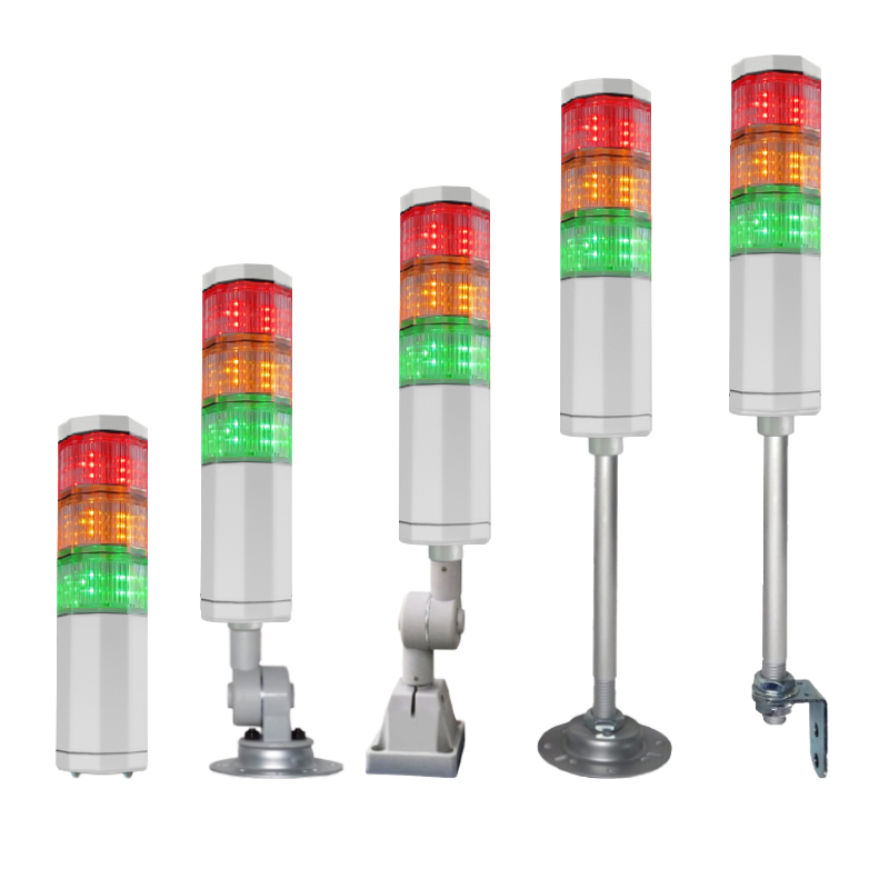積層式LEDアラームライト NLA50DC-Aシリーズ 3段 (仕様選定可) / 日機